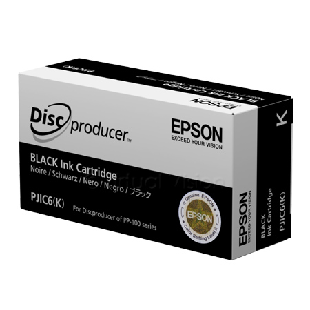 Epson Discproducer inkt cartridge zwart PJIC6 - C13S020452