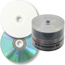 CD-R Inkjet Printable wit WaterShield - CMC Pro (JVC/Taiyo Yuden) 50st. verpakt