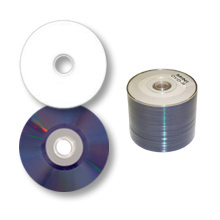 DVD-R Inkjet Printable Wit Mini-DVD 8cm 100st. verpakt