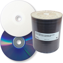 Inkjet Printable Wit DVD-R - FalconMedia (FTI)