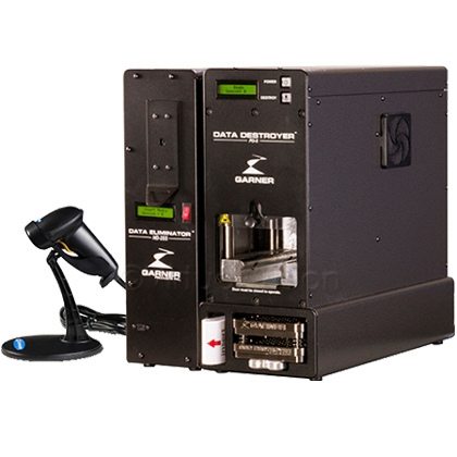 Garner SSC-25SSDe SpaceSaver degausser / crusher