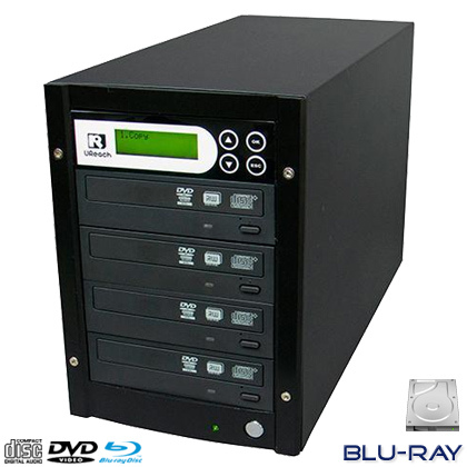 U-Reach 1-3 CD / DVD / Blu-Ray duplicator met harddisk