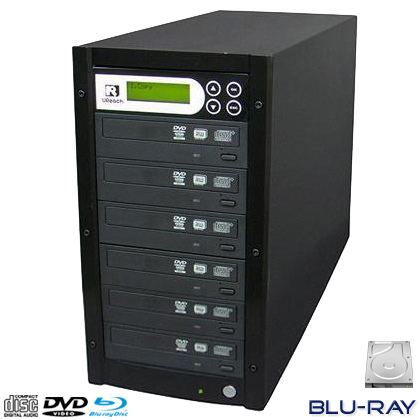 U-Reach 1-5 CD / DVD / Blu-Ray Duplicator with hard disk