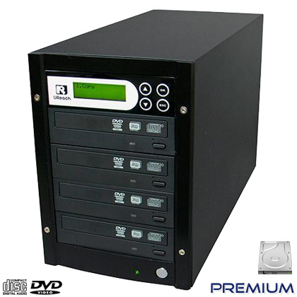 U-Reach 1-3 CD / DVD duplicator premium met harddisk