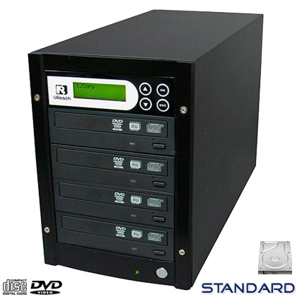 U-Reach 1-3 CD / DVD duplicator standard met harddisk
