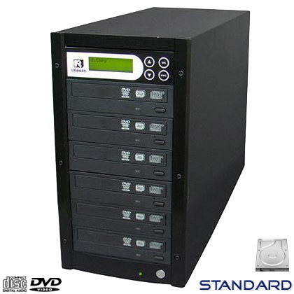 U-Reach 1-5 CD / DVD duplicator standard with hard disk