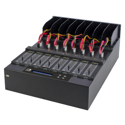 U-Reach hybride PCIe (M.2) - SATA duplicator / wisser High-Speed 1-7