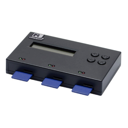 U-Reach portable SD / microSD duplicator 1-2